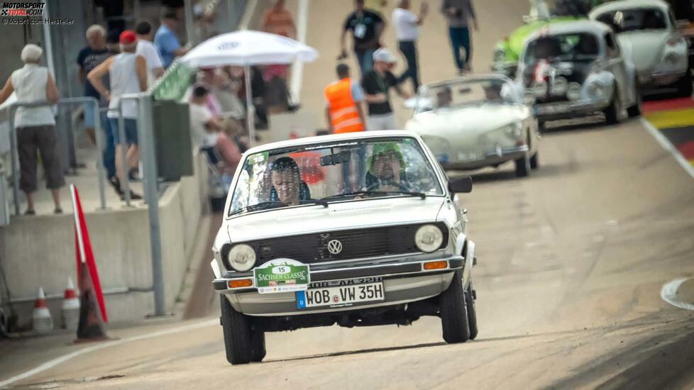 Sachsen Classic 2023 im VW Derby (1977)