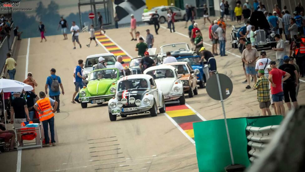 Sachsen Classic 2023 im VW Derby (1977)