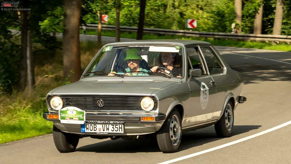 Sachsen Classic 2023 im VW Derby (1977)