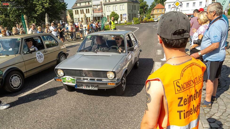 Sachsen Classic 2023 im VW Derby (1977)