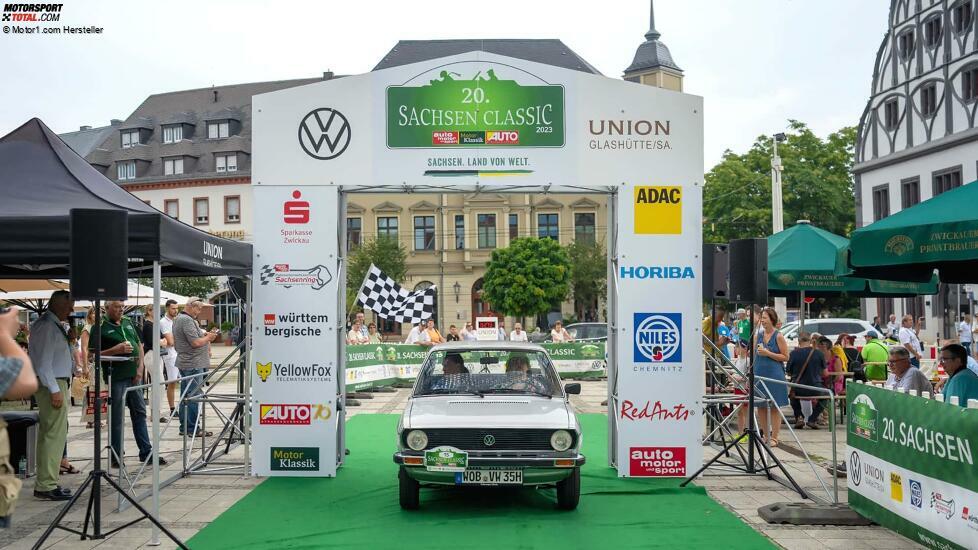 Sachsen Classic 2023 im VW Derby (1977)