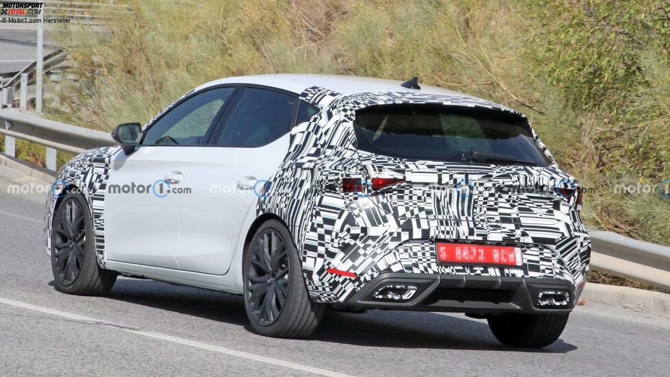 Cupra Leon Fünftürer Facelift (2024) erwischt