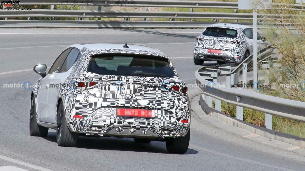 Cupra Leon Fünftürer Facelift (2024) erwischt