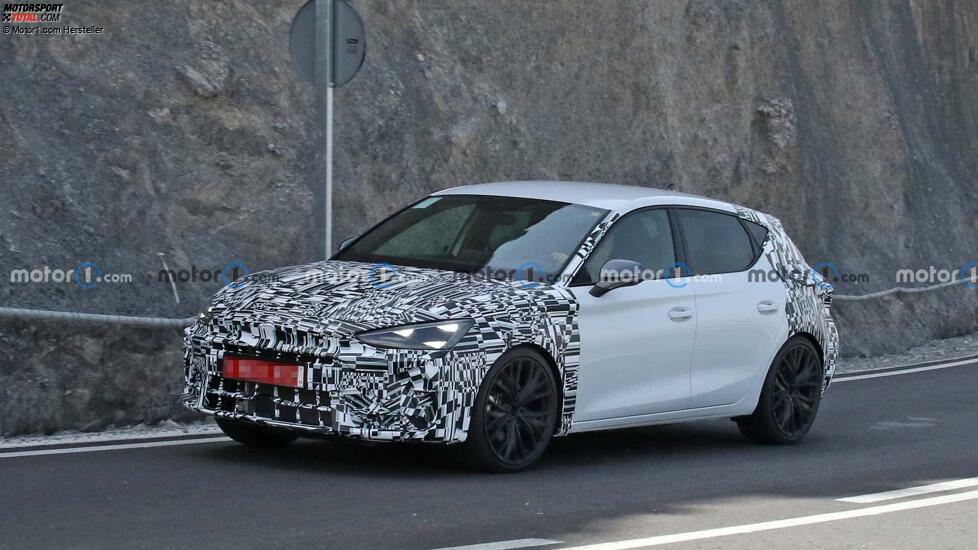 Cupra Leon Fünftürer Facelift (2024) erwischt