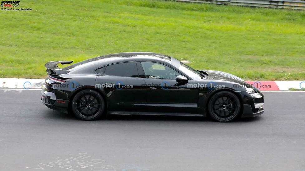 Spionagefoto des Porsche Taycan GT