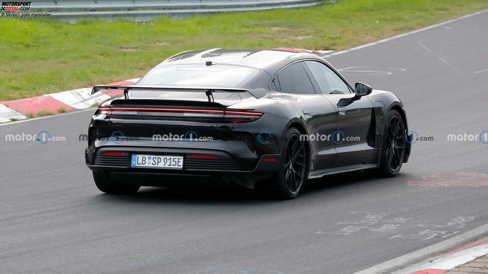 Spionagefoto des Porsche Taycan GT