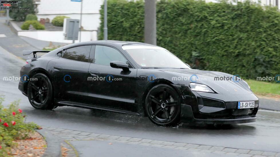 Spionagefoto des Porsche Taycan GT