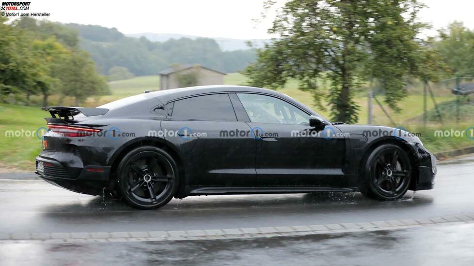 Spionagefoto des Porsche Taycan GT