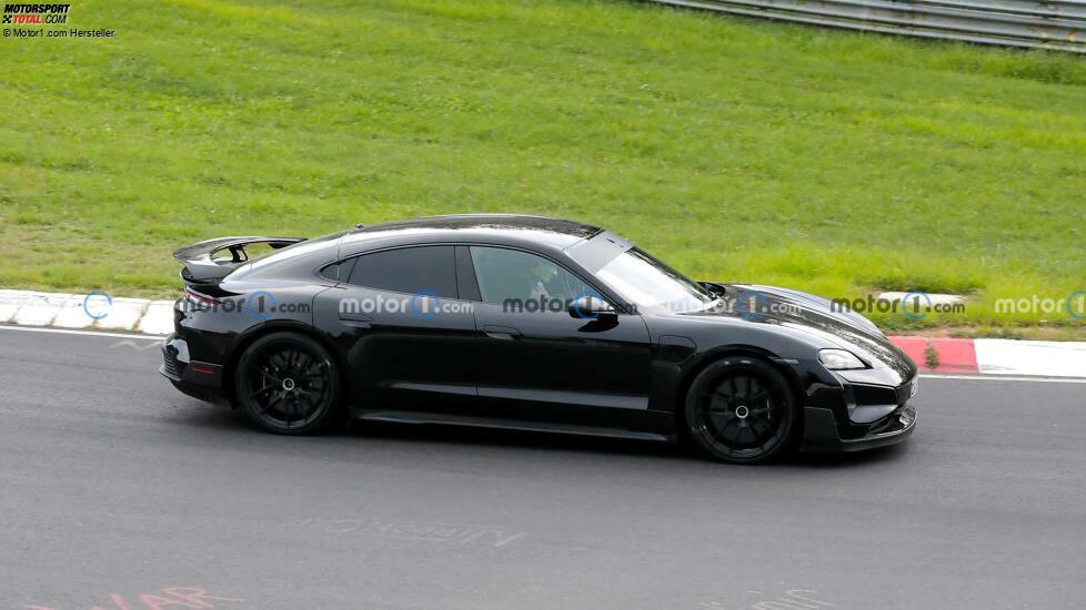 Spionagefoto des Porsche Taycan GT