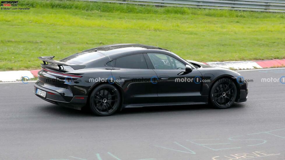 Spionagefoto des Porsche Taycan GT