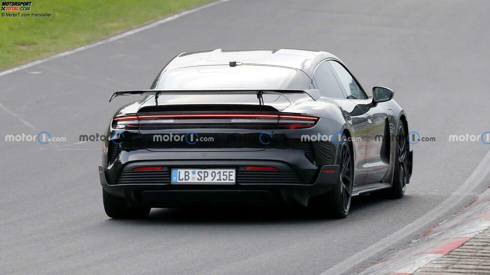 Spionagefoto des Porsche Taycan GT