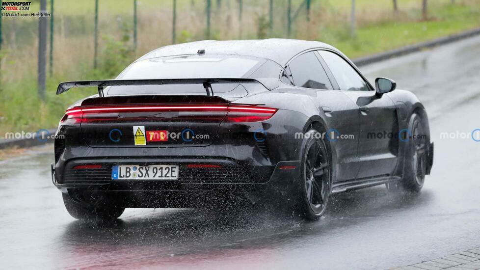 Spionagefoto des Porsche Taycan GT