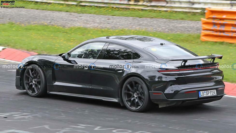 Spionagefoto des Porsche Taycan GT