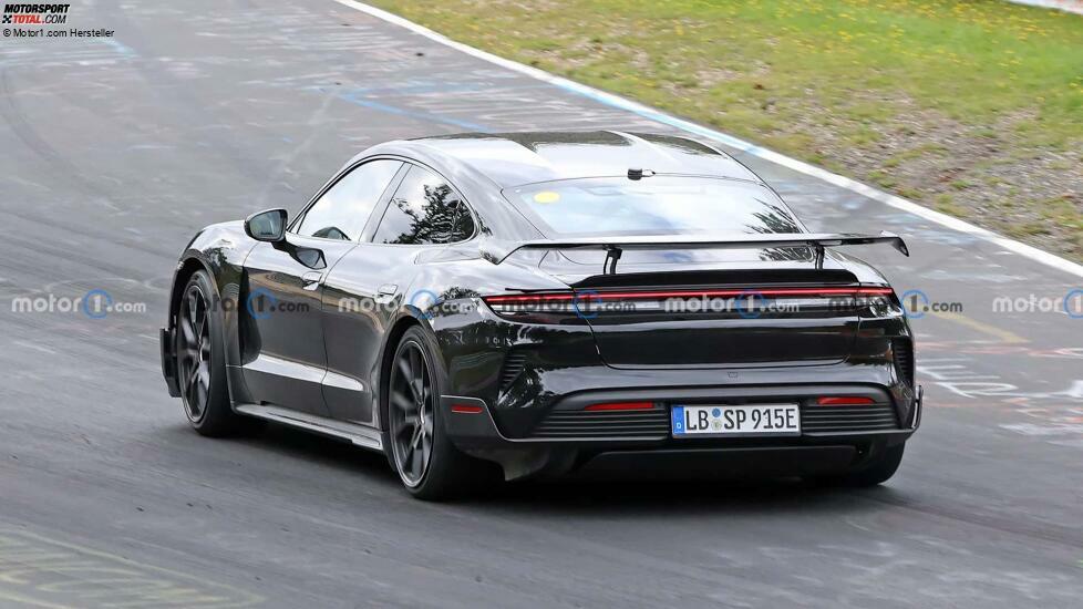 Spionagefoto des Porsche Taycan GT