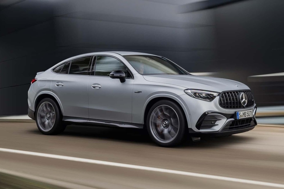 Das GLC 43 Coupé kommt auf 435 PS, das GLC 63 S E Performance Coupé auf 680 PS ...