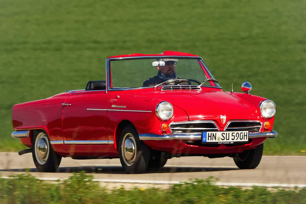 Vor 60 Jahren debütierte auf der IAA 1963 das erste Serienfahrzeug der Welt mit Wankelmotor: Wir sind den NSU/Wankel Spider gefahren