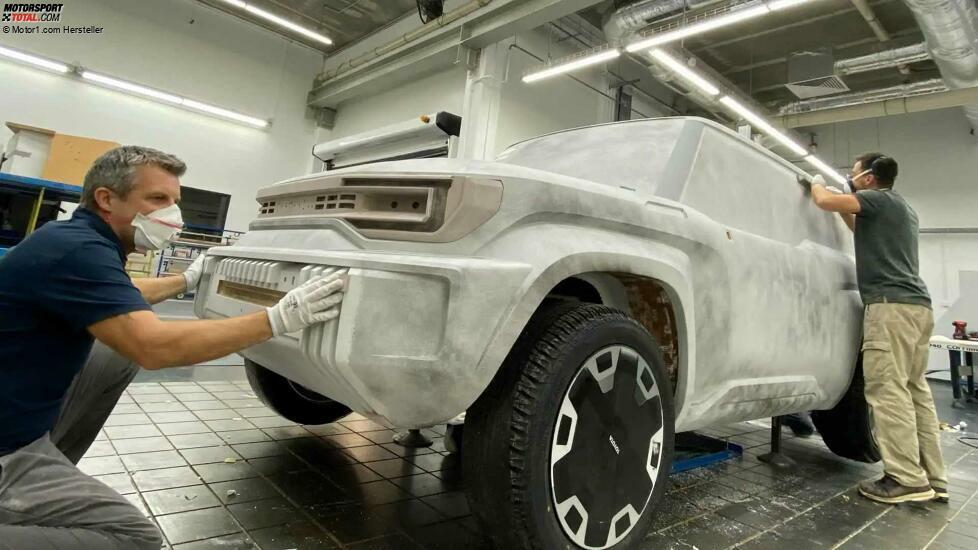 Montagemasse für Toyota Compact Cruiser EV