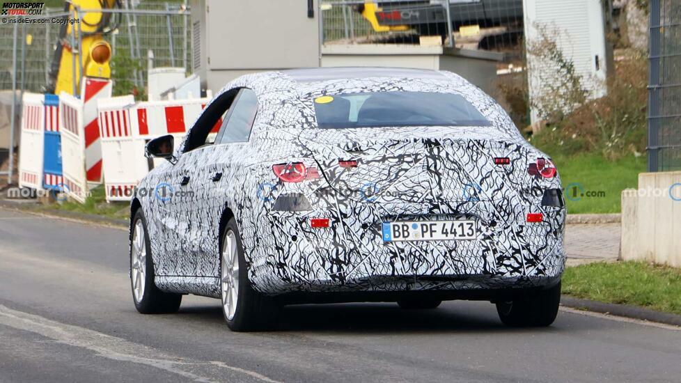 Mercedes CLA auf MMA-Basis als Erlkönig