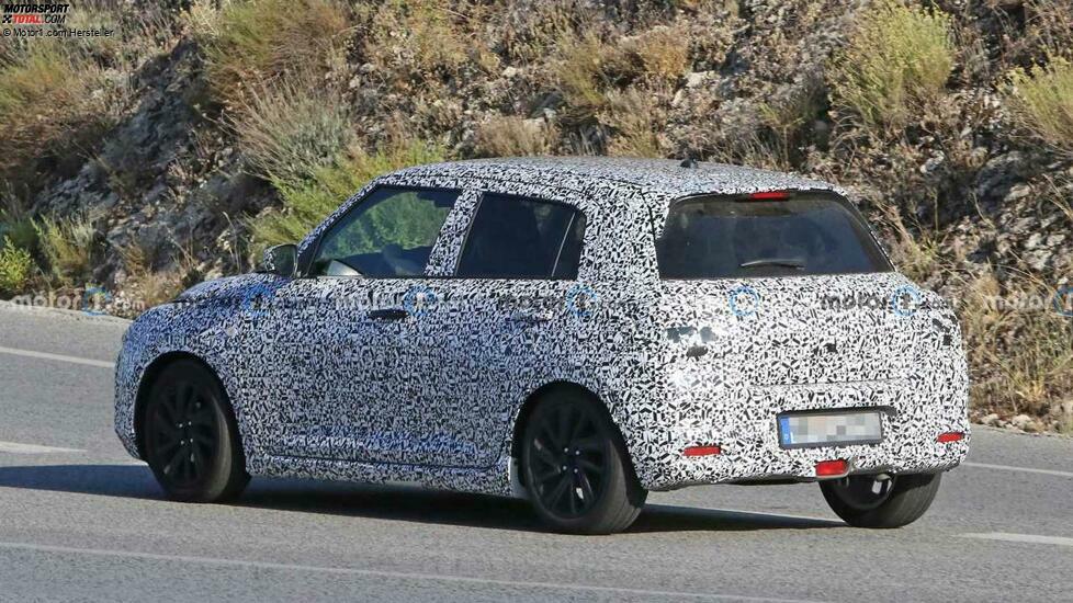 Suzuki Swift (2024) erste Erlkönig-Aufnahmen