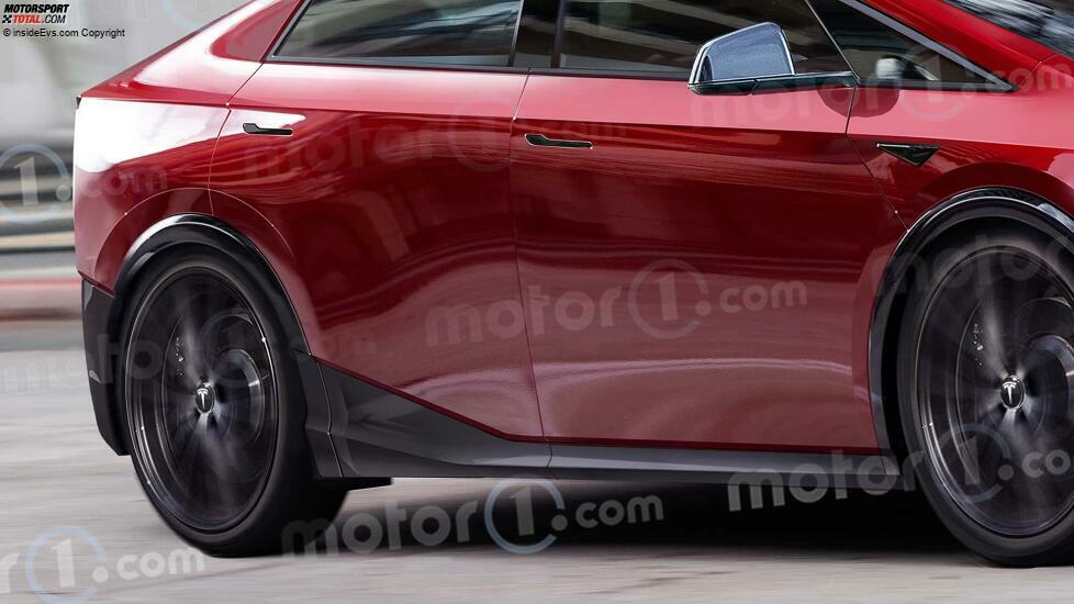 Tesla Model 2 als Rendering