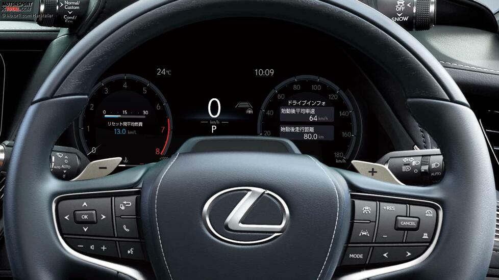 Lexus LS (2024) für Japan