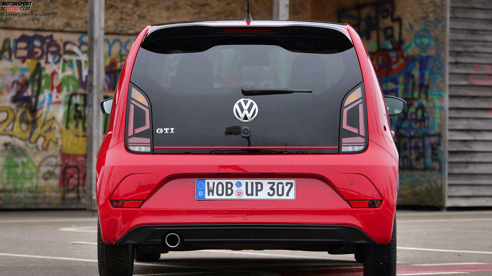 Mit 1,48 Meter ist der Up GTI vier Zentimeter höher als der Polo GTI