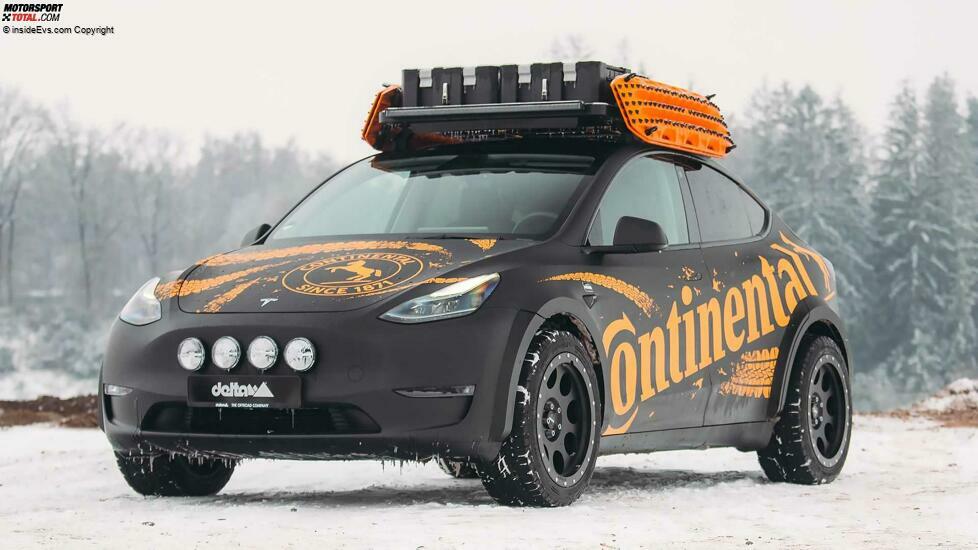 delta4x4 Tesla Model Y im Offroad-Trim