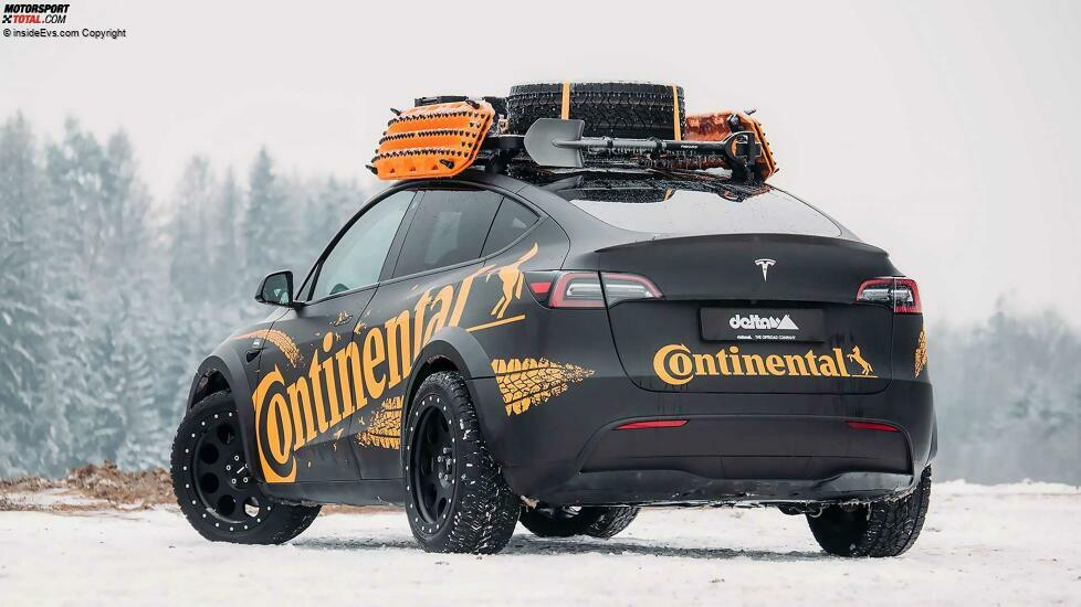 delta4x4 Tesla Model Y im Offroad-Trim