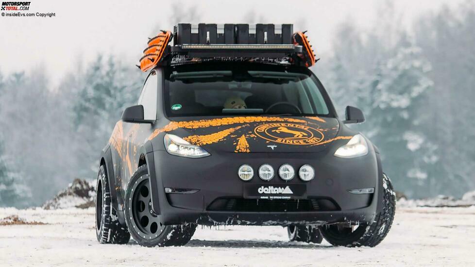 delta4x4 Tesla Model Y im Offroad-Trim