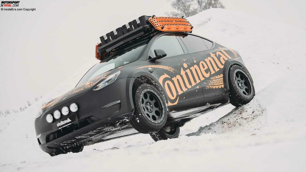 delta4x4 Tesla Model Y im Offroad-Trim