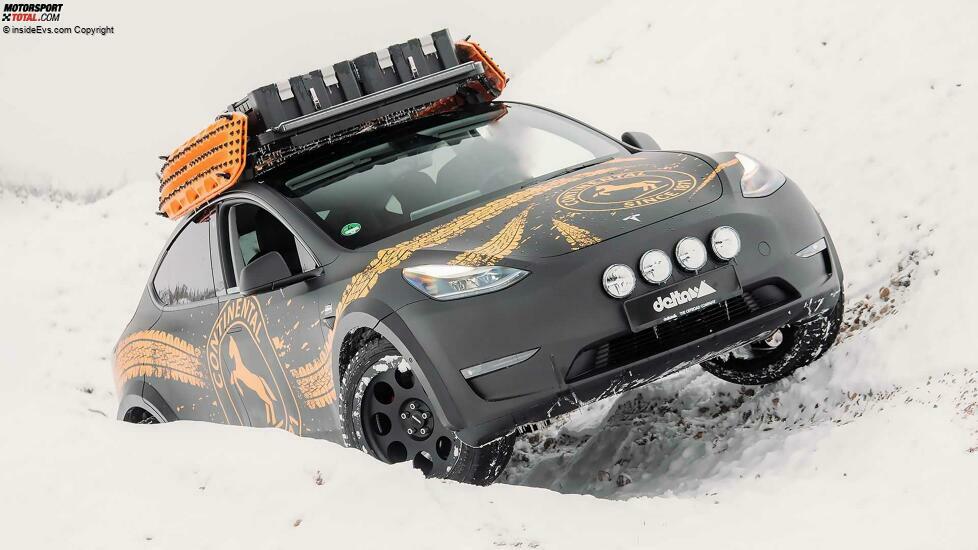 delta4x4 Tesla Model Y im Offroad-Trim