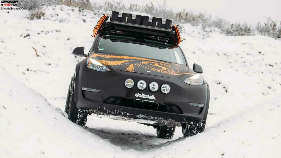 delta4x4 Tesla Model Y im Offroad-Trim