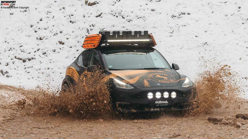 delta4x4 Tesla Model Y im Offroad-Trim