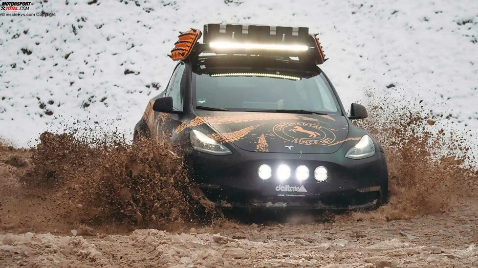 delta4x4 Tesla Model Y im Offroad-Trim