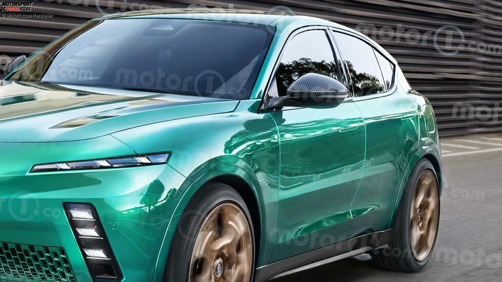 Alfa Romeo Stelvio (2026) im Rendering von Motor1.com