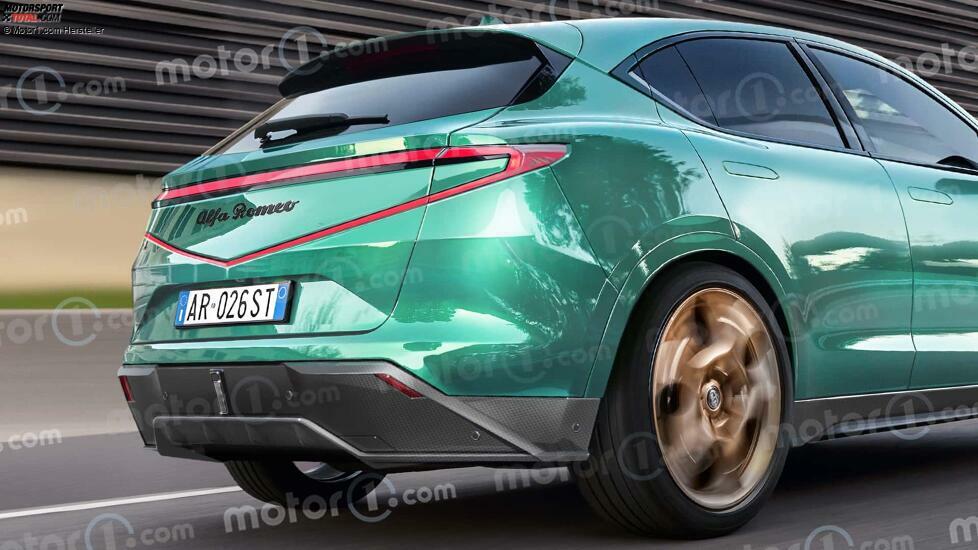 Alfa Romeo Stelvio (2026) im Rendering von Motor1.com