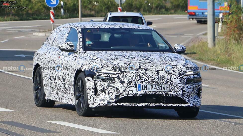 Audi A6 Avant e-tron neue Erlkönigbilder (Oktober 2023)