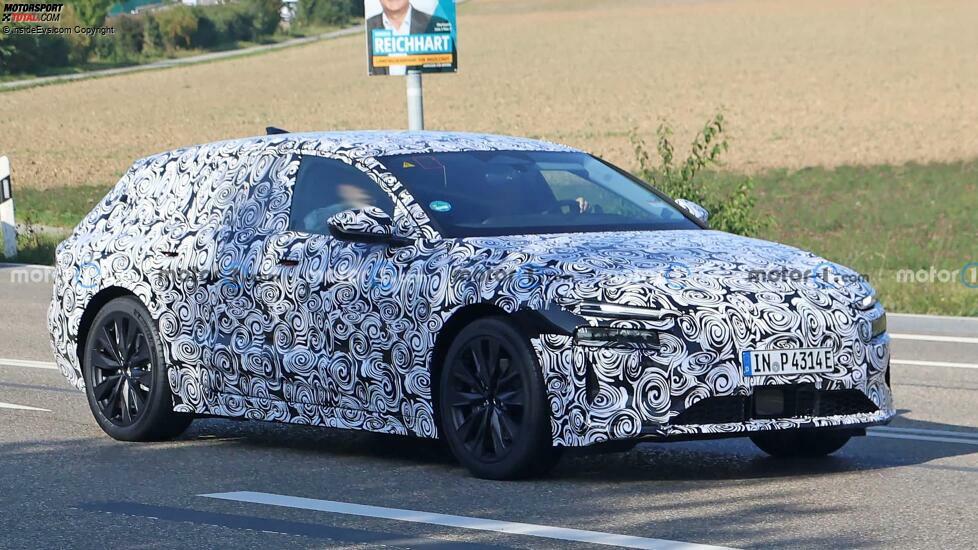 Audi A6 Avant e-tron neue Erlkönigbilder (Oktober 2023)