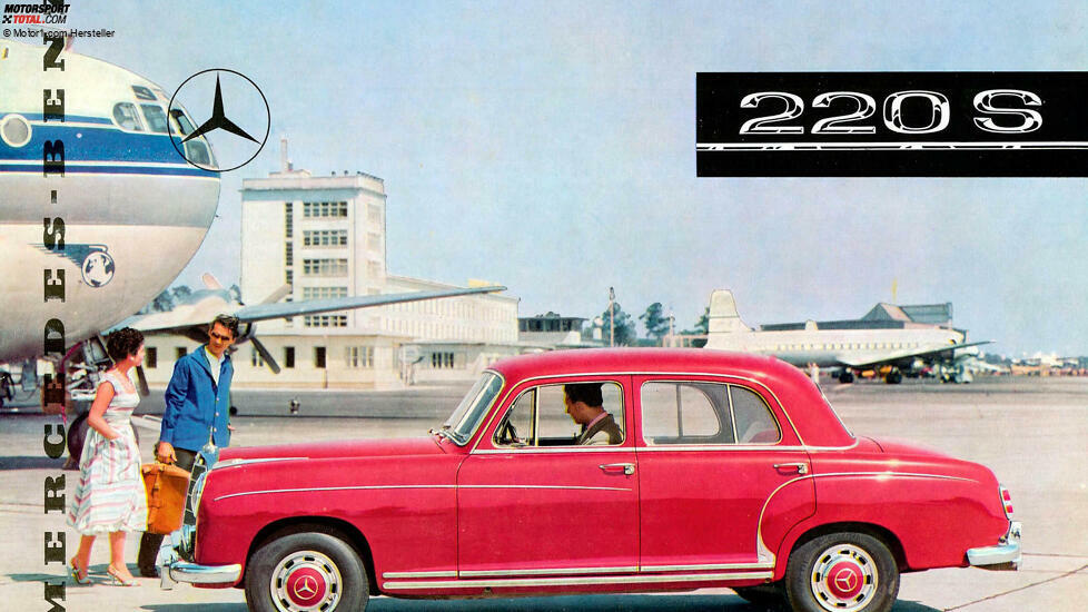 Inoffizielle S-Klasse: 1956 kam der Mercedes 220 S mit 100 PS