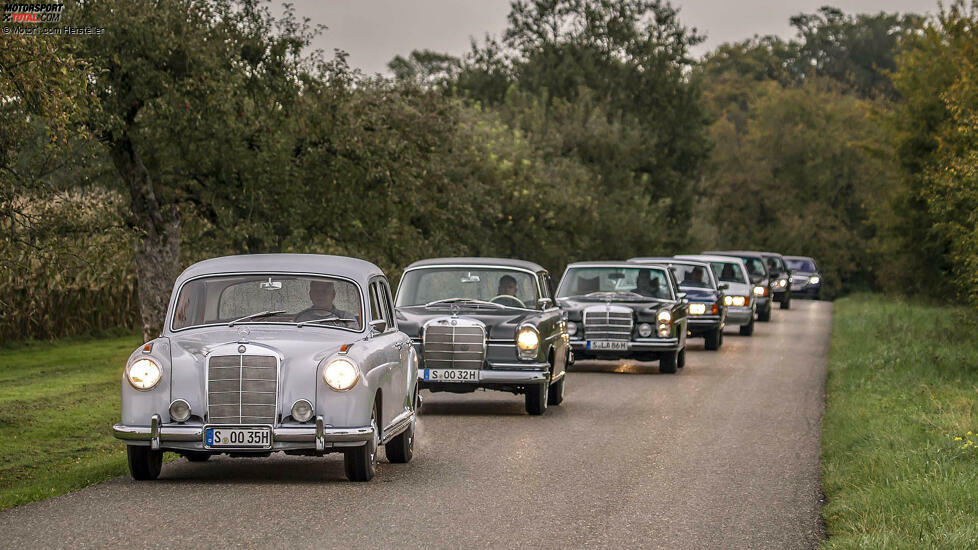 Der Mercedes 220 mit seinen Nachfolgern. Von ihnen wird noch zu berichten sein