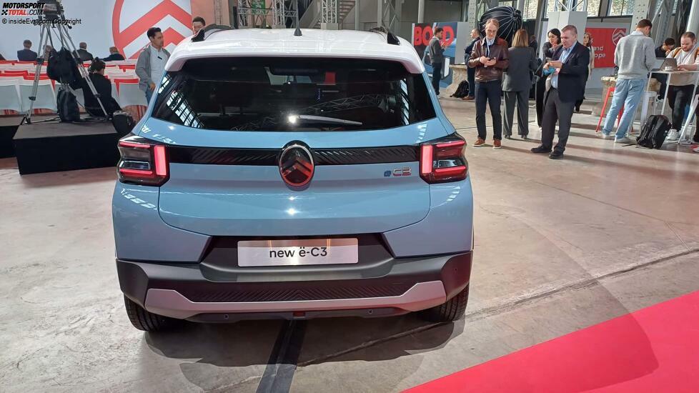 Citroen e-C3 (2024: Live-Bild von der Präsentation