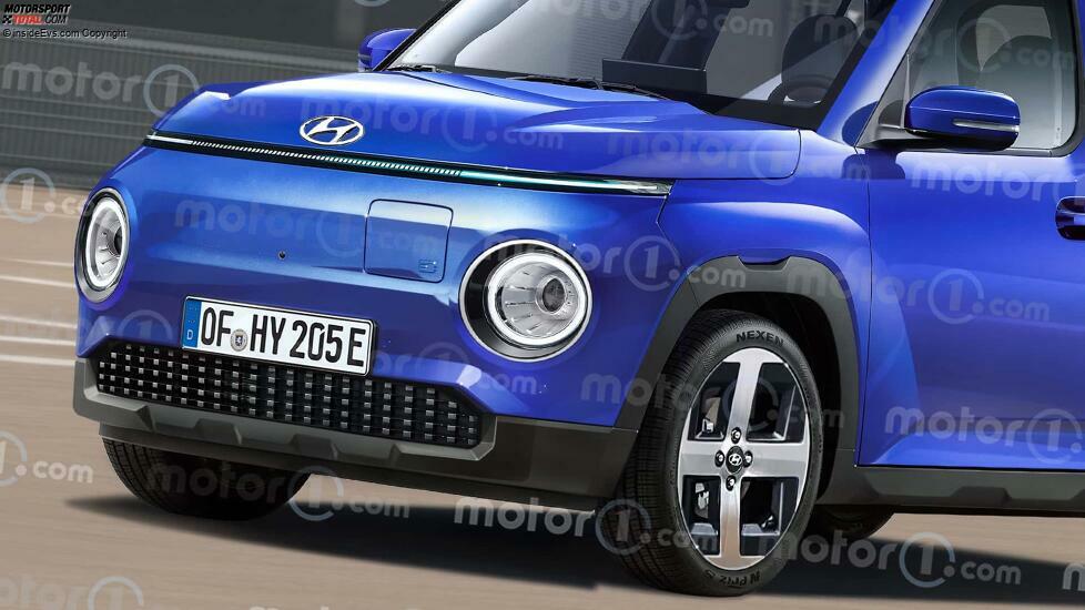 Hyundai Casper EV im Rendering von Motor1.com