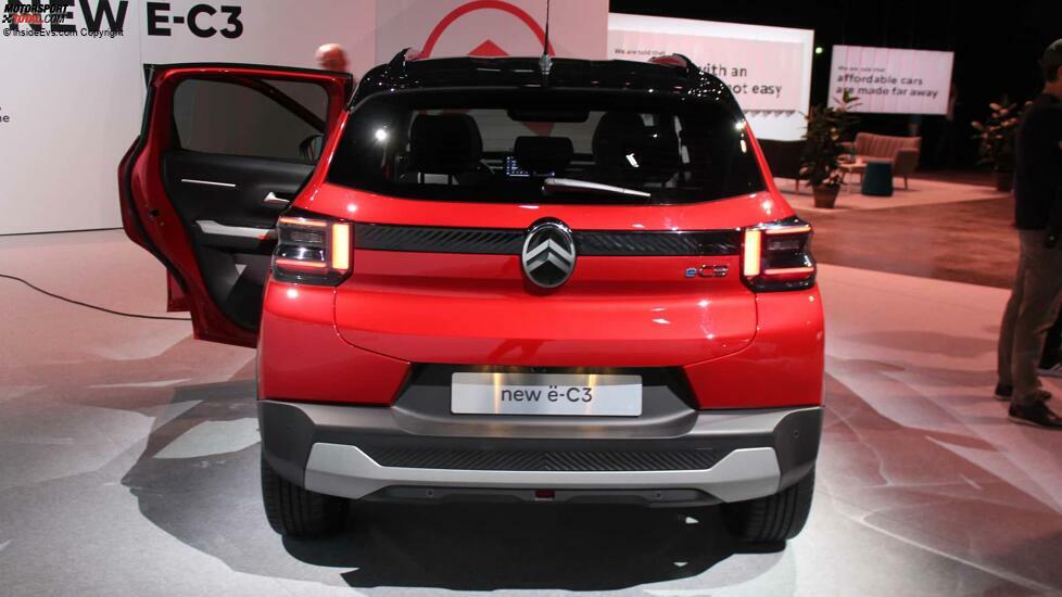 Citroën ë-C3 (2024): Live-Bild von der Präsentation