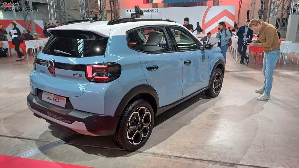 Citroen e-C3 (2024: Live-Bild von der Präsentation