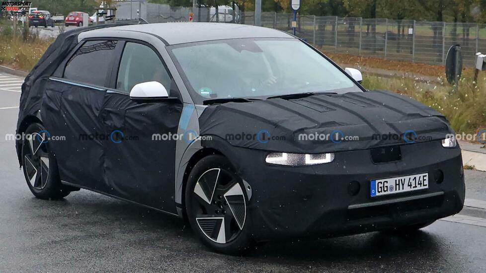 Hyundai Ioniq 5 Facelift auf neuen Erlkönigbildern