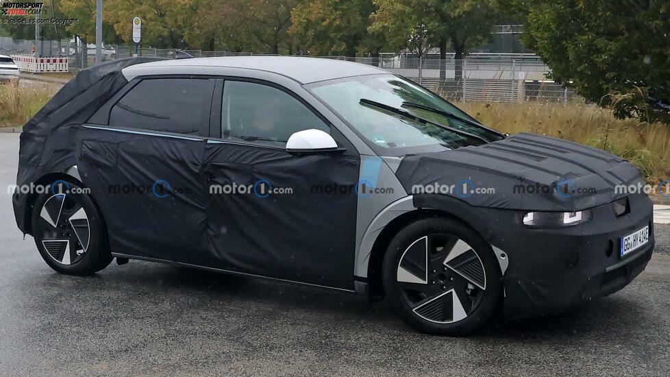 Hyundai Ioniq 5 Facelift auf neuen Erlkönigbildern