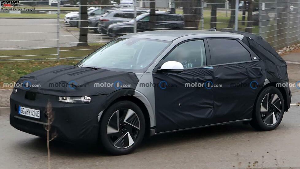 Hyundai Ioniq 5 Facelift auf neuen Erlkönigbildern