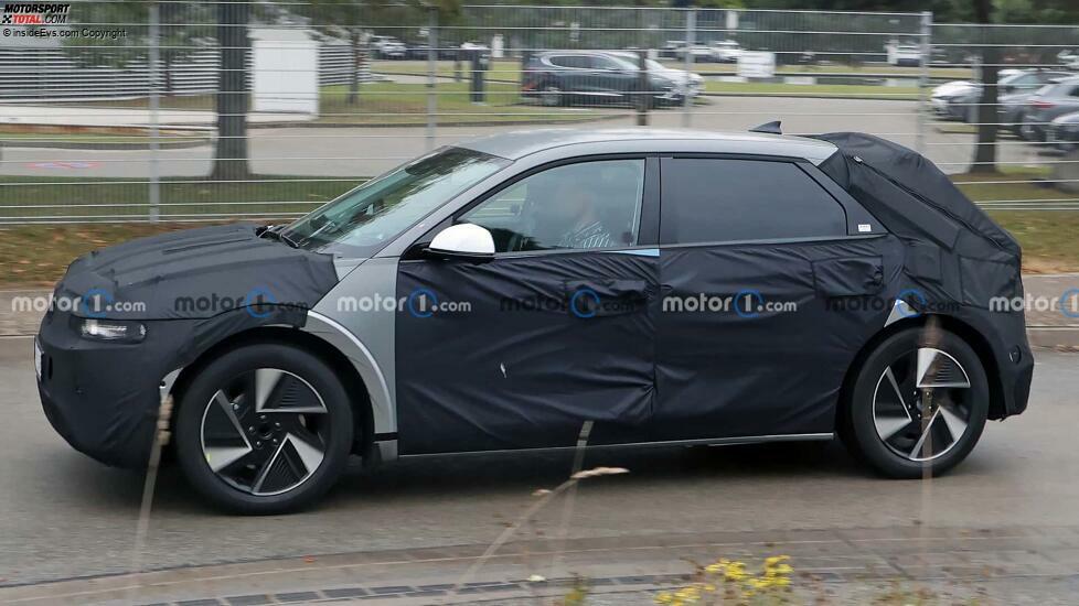 Hyundai Ioniq 5 Facelift auf neuen Erlkönigbildern