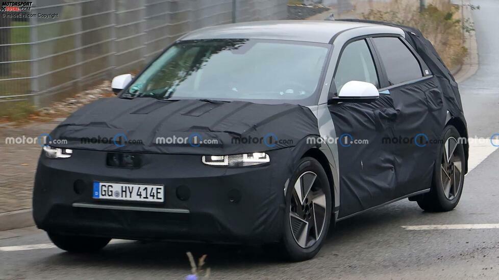 Hyundai Ioniq 5 Facelift auf neuen Erlkönigbildern