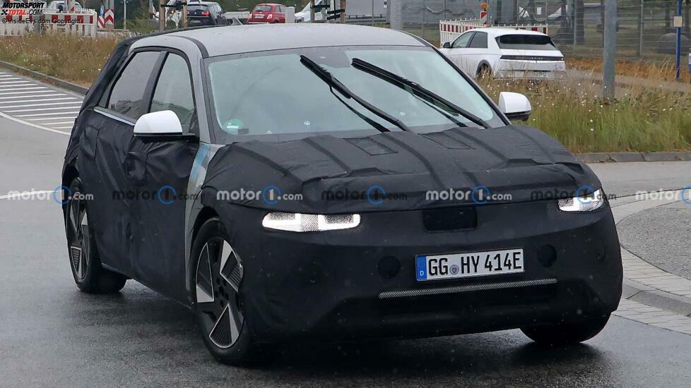 Hyundai Ioniq 5 Facelift auf neuen Erlkönigbildern